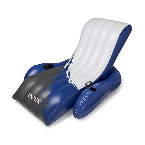 Ultimative Entspannung im Wasser – Intex Floating Recliner Lounge | Aufblasbare Badelounge für pure Erholung | Perfekt für Pool, See oder Strand