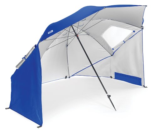 Ultimativer Sonnenschutz für Strand und Garten – Robuster Sport-Brella Umbrella Sonnenschirm – Schützt vor Sonne, Regen und Wind – Perfekt für Outdoor-Fans und Familien – Inklusive praktischer Tragetasche