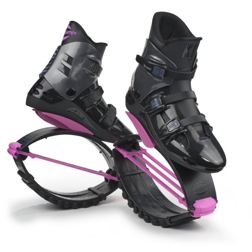 Springe mit Stil durch die Stadt – Kangoo Jumps KJ XR3 in Schwarz/Pink | Hoher Spaßfaktor und effektives Training für Fitnessbegeisterte und Outdoor-Fans.