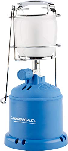 Sicheres und helles Licht für Outdoor-Abenteuer – Campingaz 2000010189 Gaslampe Camping 206 | Kompakt, langlebig, blau | Perfekt für Camping, Wandern und Outdoor-Fans.