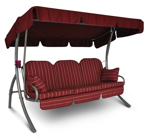 Entspannung pur – Hollywoodschaukel Ibiza Faro - Perfekt für Gartenliebhaber und Sonnenanbeter - Genießen Sie Ihren Sommer in Stil und Komfort mit der hochwertigen Hollywoodschaukel von Angerer Freizeitmöbel GmbH.