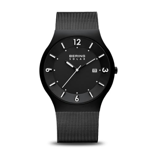 Stilvoll und umweltfreundlich – BERING Herren Uhr Solar Movement. Nie wieder Batteriewechsel dank Solarbetrieb. Perfekt für umweltbewusste Männer, die nachhaltige und hochwertige Accessoires schätzen.