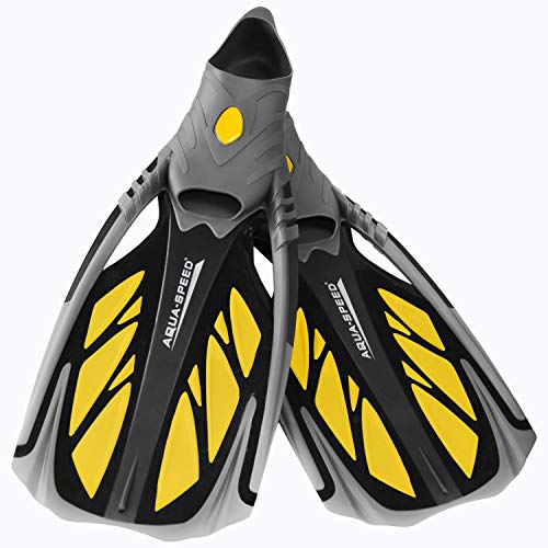 Genießen Sie ultimate Bewegungsfreiheit im Wasser - Aqua Speed INOX Unisex Flossen für bequemes Schnorcheln, Tauchen und Schwimmen. Ideale Begleiter für Taucher, Schwimmer und Schnorchler.