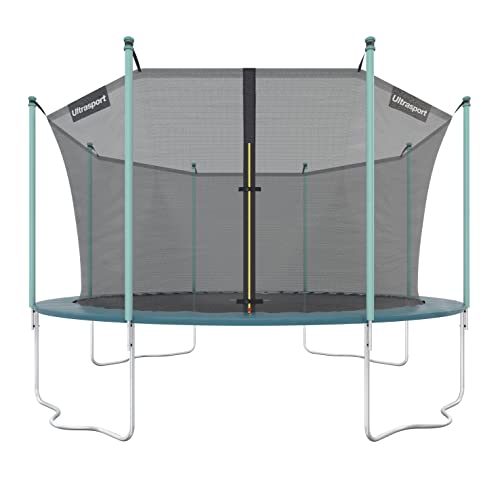Ultimativer Springspaß für die ganze Familie – Wasserdichtes Ultrasport Trampolin Jumper in Grün, 430 cm groß, für endlose Unterhaltung im Garten. Ideal für aktive Outdoor-Fans!