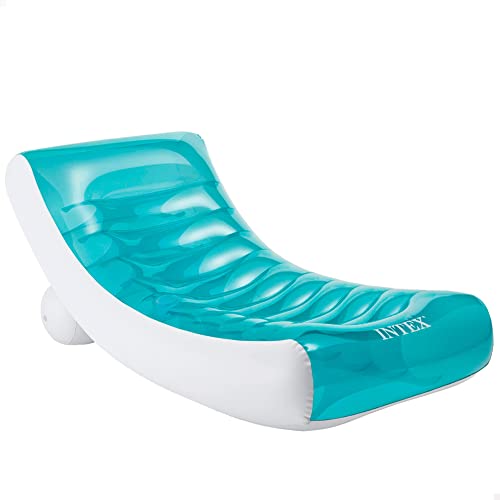 Entspannung pur im Pool – Aufblasbarer Sessel mit Tassenhalter – Perfekt für Poolpartys und Sommergenießer! Erleben Sie Komfort und Stil mit dem Intex Ghost Sessel in Weiß.