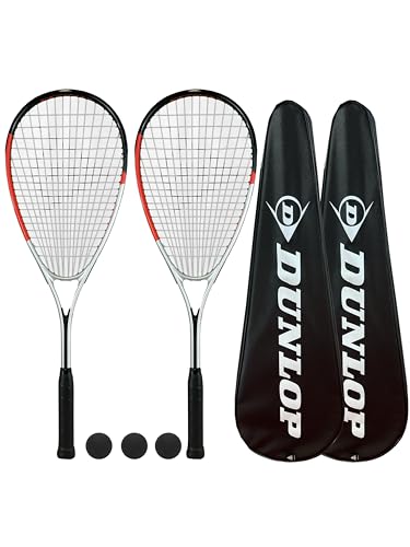 Spielen Sie wie ein Profi – Dunlop Biotec X-Lite Squashschläger Set mit Schlägerhülle und 3 Squash-Bällen für maximale Leistung auf dem Court. Perfekt für ambitionierte Squash-Spieler.