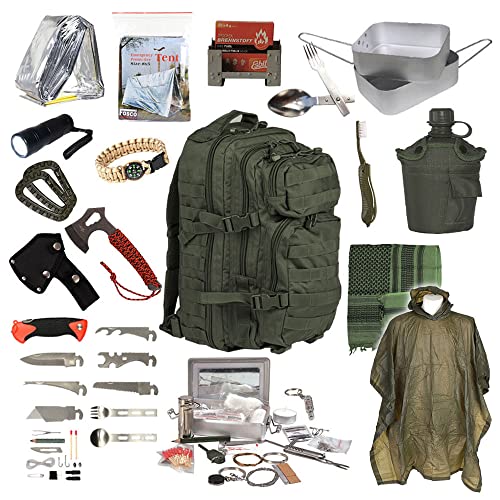 Zuverlässiger 72h Fluchtrucksack für Prepper – Bereit für jede Krise – Das Must-Have für Überlebenskünstler und Vorsorge-Enthusiasten #18934