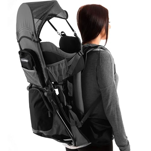 Entdecke die Welt mit Leichtigkeit – Luvdbaby Kraxe Kindertrage bis 18 Kg | Ergonomisch und sicher für Outdoor-Fans | Premium Toddler Carrier für aktive Eltern und ihre kleinen Abenteurer