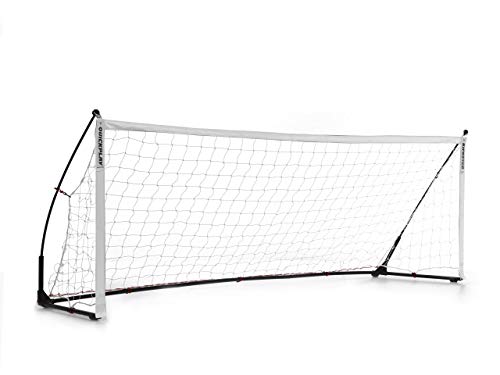 Leichtes Quick Play Kickster Elite Fußballtor 3 x 1M – Tragbar und Vielseitig Einsetzbar | Perfekt für Fußballbegeisterte Kinder und Jugendliche, drinnen und draußen