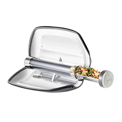 Kochen in der Sonne leicht gemacht – GoSun Go, tragbarer Solarkocher für 0,9L Lebensmittel. Ideal für Camping oder Wandern. Genießen Sie warme Mahlzeiten unterwegs!