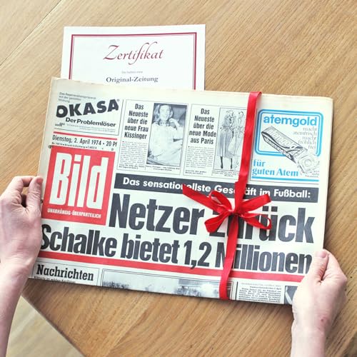 Feiern Sie den 90. Geburtstag mit Stil – Historische Zeitung vom Tag der Geburt als einzigartige Geschenkidee für Senioren und Nostalgie-Liebhaber. Ein zeitloses Erinnerungsstück!