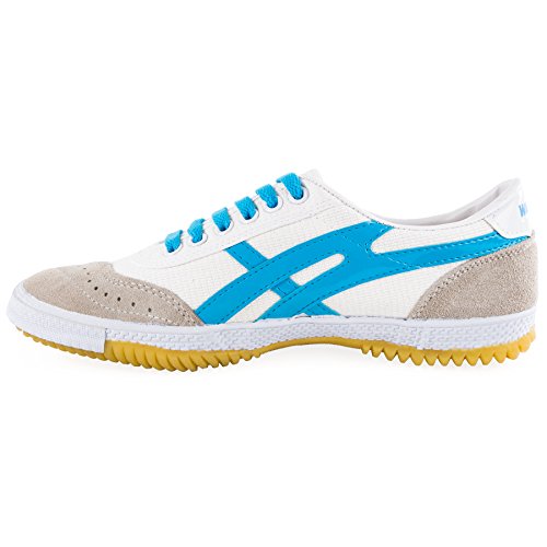 Entdecke die ultimativen Warrior Sneaker für dein nächstes Abenteuer! Mit diesen blauen Schuhen bist du bereit für Kampfkunst, Sport, Parkour und Wushu. Größe 38 / 240mm.