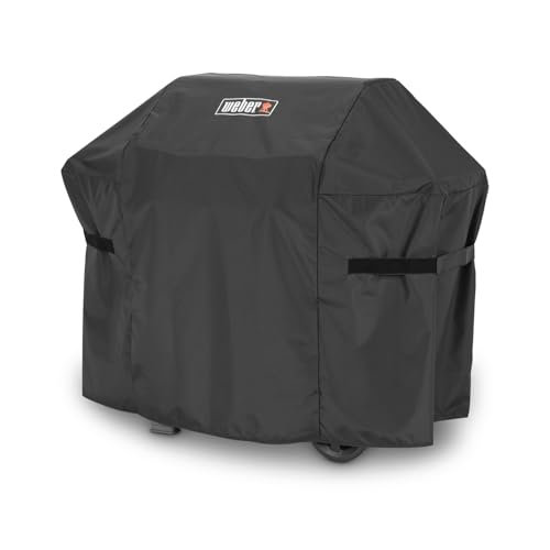 Schützen Sie Ihren Grill das ganze Jahr über mit unserer Premium Grillabdeckhaube für Weber Spirit & Spirit II 300er Modelle. Atmungsaktiv, UV- & wasserbeständig - für perfekten Schutz!