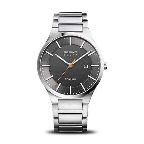 Stilvolle BERING Herrenuhr - Solarbetriebenes Movement für nachhaltige Energie - Perfekt für umweltbewusste Männer mit einem Sinn für Eleganz und Qualität.