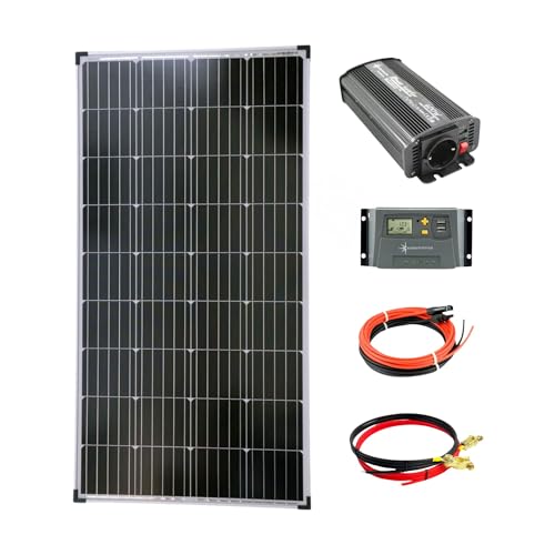Unabhhängige Stromversorgung für Outdoor-Abenteuer – Zuverlässige Solarenergie für Camping und Wohnmobile – Ideal für Outdoor-Fans und Naturliebhaber, die unterwegs auf elektrische Geräte angewiesen sind.