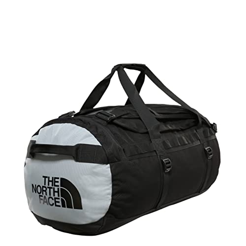 Ultimativer Reisebegleiter – Praktische Sport- und Turnbeutel für Outdoor-Fans – Faltbare Reisetasche von The North Face – Mit Schulterriemen und 71L Fassungsvermögen in TNF Black/Mid Grey, Größe M