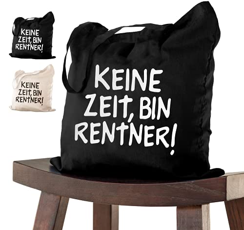 Praktische Rentner Tasche 38x42 – Perfektes Abschiedsgeschenk zur Pensionierung – Für Kollegen und Kolleginnen – Dankeschön zum Ruhestand – Ideales Geschenk für die Abschiedsfeier oder den Geburtstag