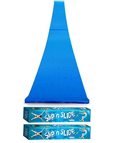 Mega Splash Wasserrutschmatte – 20 Meter Rutschvergnügen – Perfekt für heiße Sommertage – Für Kinder und Erwachsene – Premium Qualität – Garantiert riesigen Spaß im Freien
