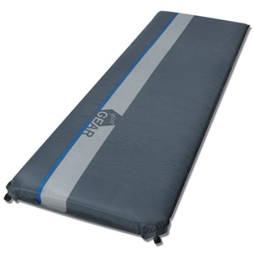 Komfortabler Schlaf überall – selbstaufblasende Isomatte für Outdoor-Abenteurer – deine beste Begleitung beim Camping, Wandern und Reisen – 200x63x7 cm, wasserdicht und langlebig.