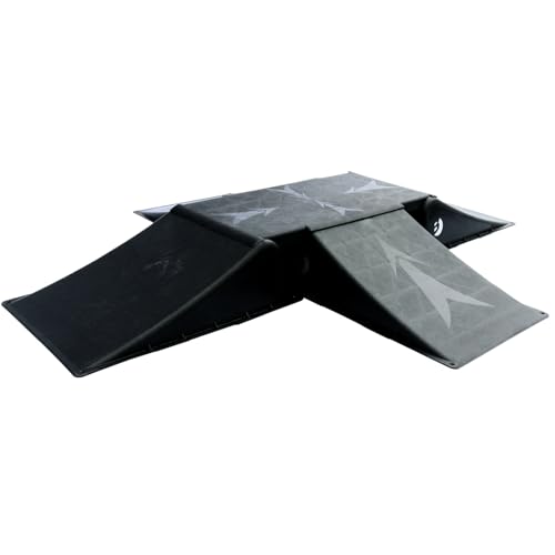 Ultimatives Rampen-Set für Skateboard, BMX, Skater & RC Cars – Vielseitige 4+1-teilige Rampe für flexible Aufbaumöglichkeiten – Stabile und hochwertige Rampen für maximales Fahrvergnügen, 156 x 126 x 16 cm