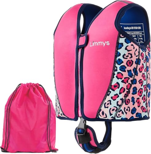 Sicherheit im Wasser garantiert: Limmys Premium Schwimmweste für Kinder – Moderne Schwimmhilfe für Jungen, Mädchen und Kleinkinder – Mit praktischer Tragetasche. Ideal für entspannte Tage am Strand!