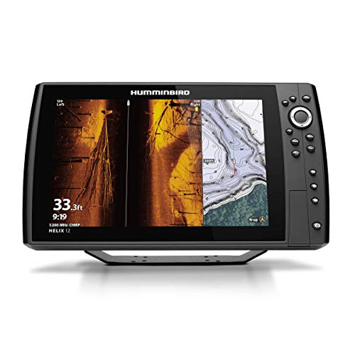 Erlebe die ultimative Fisch-Suchmaschine – Hochauflösende MEGA Side Imaging – Für passionierte Angler und Profis. Hol dir den Humminbird 411450-1 Helix 12 Chirp MEGA SI+ GPS G4N Fischfinder jetzt!