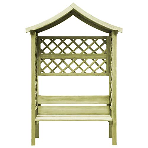 Erleben Sie pure Entspannung im Garten – Tidyard Gartenpergola aus Kiefernholz! Schaffen Sie mit dieser Sitzbank und Pavillon Ihren eigenen Sonnenschutz für die Terrasse. Perfekt für Gartenliebhaber!