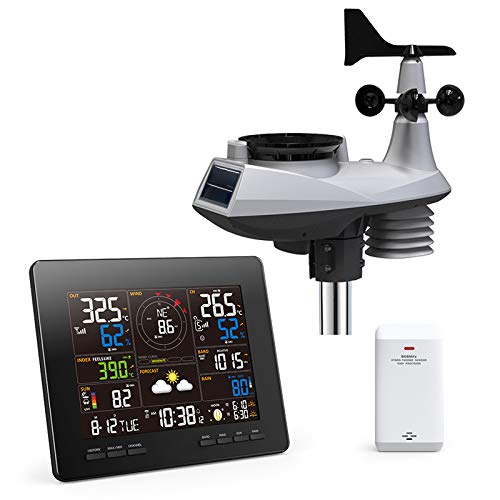 froggit WH6000 PRO Wlan Internet Funk Wetterstation inkl. 7-In-1 Kombiaußensensor