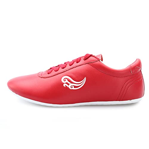 Ultimative Performance - Leichte Kung Fu Schuhe für Erwachsene - Perfekt für Martial Arts wie Taekwondo, Boxen und Karate - Stilvoll und strapazierfähig - Whiteblack-35