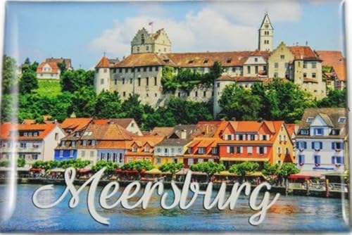 Fotomagnet Meersburg Bodensee – Erinnere dich an die malerische Stadtansicht – Perfekt für Deutschlandliebhaber