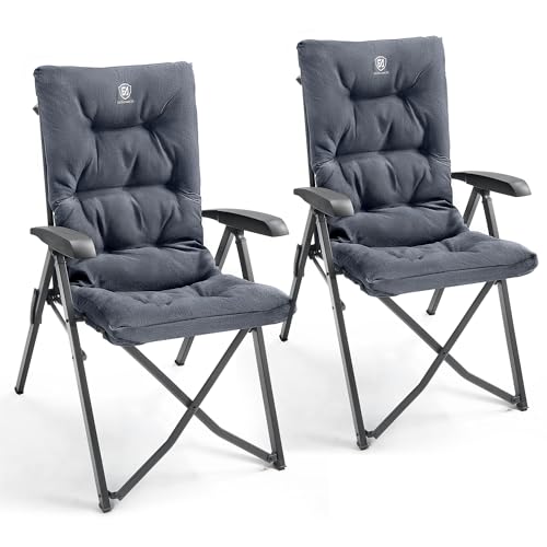 Bequemer Luxus für unterwegs – Faltbarer Campingstuhl mit Rückenverstellung und hoher Belastbarkeit | Perfekt für Outdoor-Fans und Camping-Enthusiasten | Genießen Sie Komfort und Entspannung überall, jederzeit.