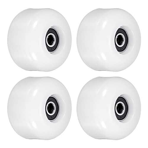 Fahre mit Stil und Leichtigkeit – PATIKIL 4 Stück 54mm Longboard Rollen mit ABEC-9 Lager! Die perfekte Wahl für Skateboarder und Cruiser-Fans auf der Suche nach zuverlässigen Ersatzrädern.