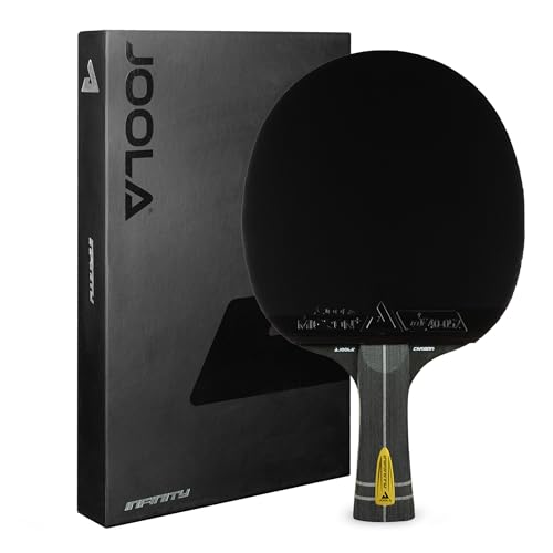 Perfektion im Spiel – JOOLA Profi Tischtennisschläger Infinity Carbon | ITTF genehmigt, Wettkampfqualität für ambitionierte Spieler | Für alle Tischtennis-Enthusiasten und Turnierspieler geeignet