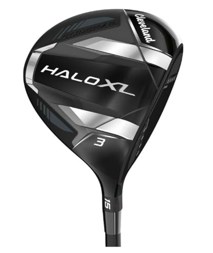 Präzise Schläge garantiert – Der Cleveland Golf Herren Launcher Halo XL Fairway Golfschläger in Schwarz, 42.125 Zoll – Perfekt für Golfliebhaber auf der Suche nach mehr Genauigkeit und Power.