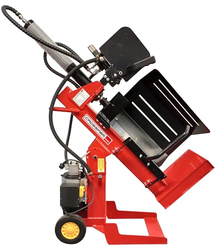 Effizienter Holzspalter – Spaltet stehend und liegend – Für Profis und Heimwerker geeignet – VHLS8T 230V 52cm: Die beste Wahl für schnelles und müheloses Spalten von Holz.