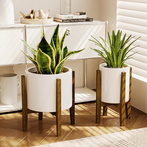 Stilvoller Bambus Blumenhocker – Robust und wetterfest – Perfekt für Balkon und Wohnzimmer – Bringen Sie mit diesem Blumenständer von Bamworld Ihre Pflanzen zum Strahlen!