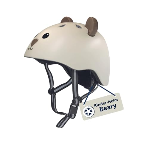 Bunter HUDORA Kinderhelm mit süßem Tier-Motiv – Sicherer Schutz für kleine Abenteurer – Ideal für Mädchen & Jungen beim Fahrradfahren, Laufradfahren und Scooterfahren – Komfortabler und hochwertiger Helm.
