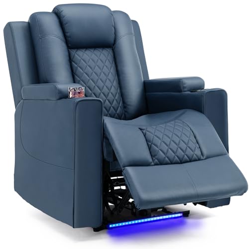 Bequemer Liegesessel – Entspannung pur mit LED-Beleuchtung – Perfekt für gemütliche Filmabende im Wohnzimmer – Der ideale Relaxsessel für alle, die Komfort und Stil schätzen.