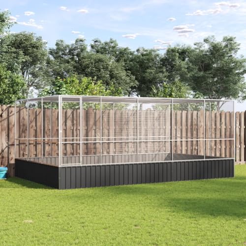 Erobere den Himmel – Große Voliere für glückliche Vögel – Perfekt für Outdoor-Fans. Schaffe deinen gefiederten Freunden ein Paradies mit diesem geräumigen, sicheren und langlebigen Vogelhaus aus verzinktem Stahl.