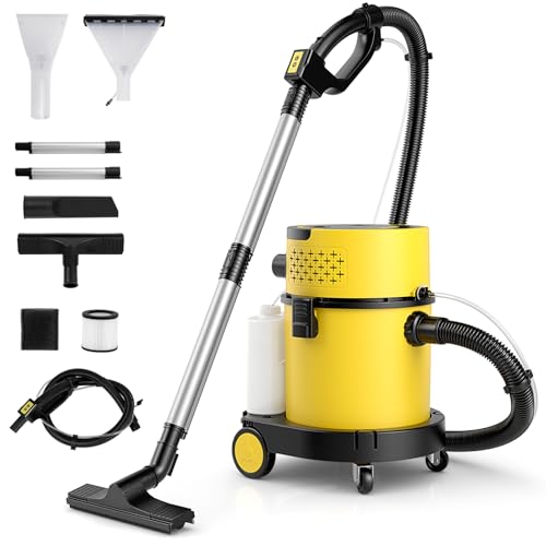 Effizienter Reinigungshelfer – Kraftvoller Nass-Trockensauger mit 1200W Leistung und 4-in-1 Funktionen für Industriestaubsauger, ideal für Boden, Treppe und Sofa. Mit HEPA Filter und 9 Zubehörteilen.