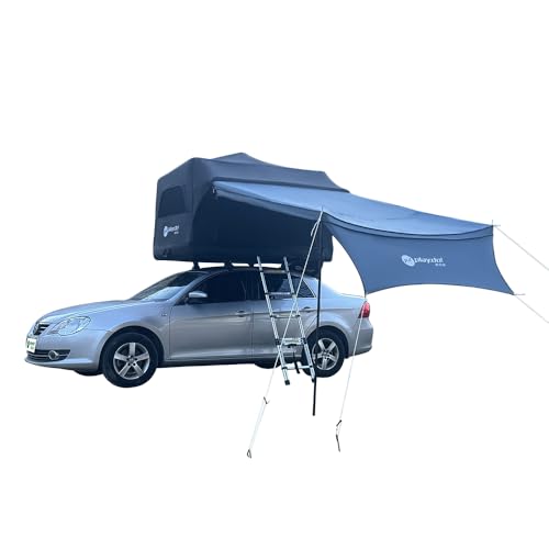 Outdoor-Abenteuer deluxe – Aufblasbares Dachzelt für Ihr Auto | Wasserdicht, geräumig, leicht aufzubauen | Perfekt für Camping, Angeln und Roadtrips | Erleben Sie Komfort und Freiheit unter freiem Himmel.