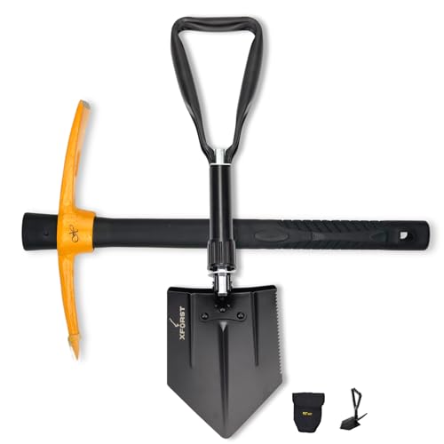 Allround-Toolset für Outdoor-Enthusiasten – Klappspaten KS1 & Mini-Spitzhacke PF45 – Perfekt für Gartenarbeit, Camping & Survival – Robust, kompakt und vielseitig einsetzbar.
