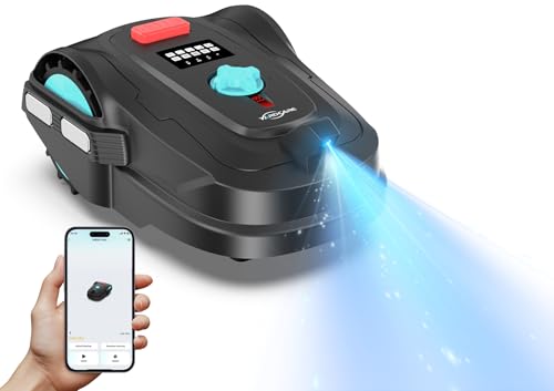 Smarte Rasenpflege leicht gemacht – M800Plus Mähroboter ohne Begrenzungskabel für 800 m² mit GPS Positionierung und KI Vision. Perfekt für stressfreies Rasenmähen ohne lästiges Kabelverlegen.