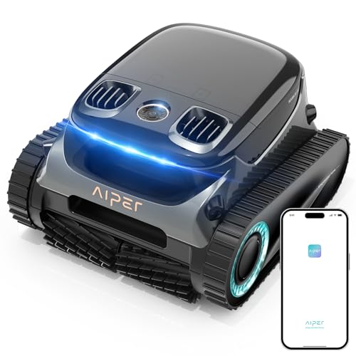 Effizienter Poolroboter – Ultimative Reinigung – Für Eingelassene Pools – AIPER Scuba S1 Pro: App-Steuerung, Wasserlinienreinigung, 360°-Filtration, 180 Min Laufzeit, bis zu 200㎡ – Perfekt für Poolbesitzer auf der Suche nach Komfort und Sauberkeit.