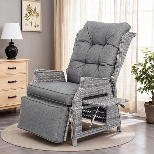 Entspannung pur – Verstellbarer Gartensessel mit Liegefunktion – Perfekt für Garten und Innenbereich – Wetterfest und langlebig – Für alle Relaxliebhaber und Outdoor-Fans geeignet.