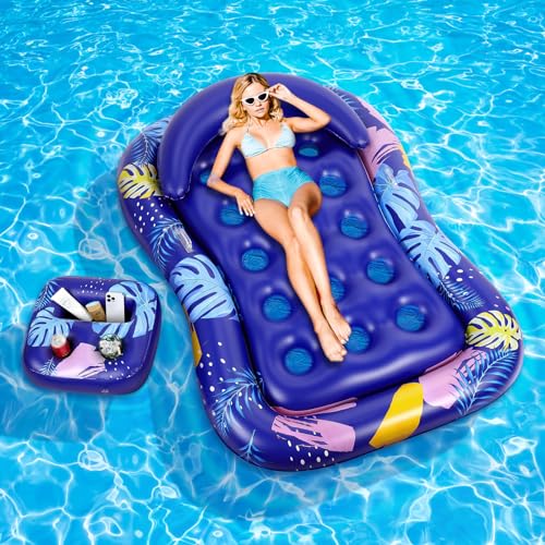 Entspannen Sie sich im Wasser – Aufblasbare Wasserhängematte für ultimativen Komfort – Perfekt für Poolpartys, Strandausflüge und Sommerferien – Genießen Sie den Sommer mit Stil!