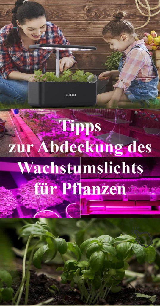 Abdeckung des Wachstumslichts für Pflanzen