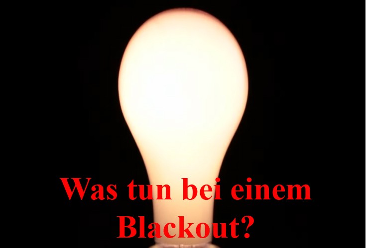 Was tun bei einem Blackout?