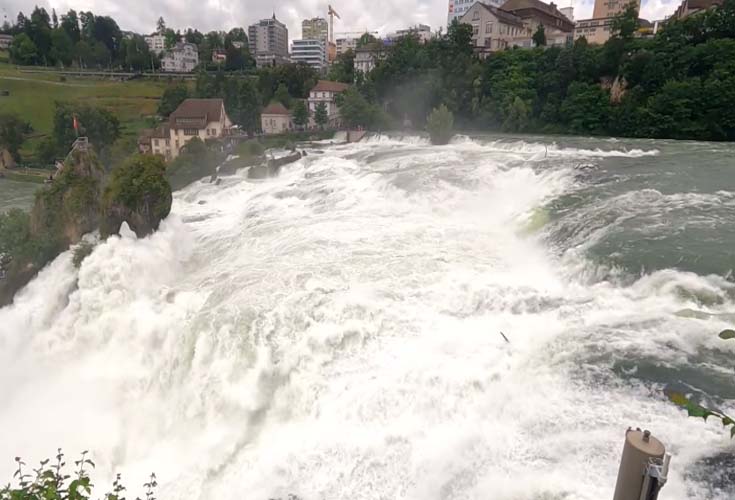 Der Rheinfall ist nicht nur ein beliebtes Ausflugsziel für Touristen