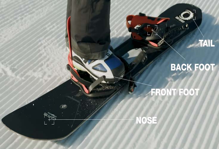 Der Aufbau eines Snowboards